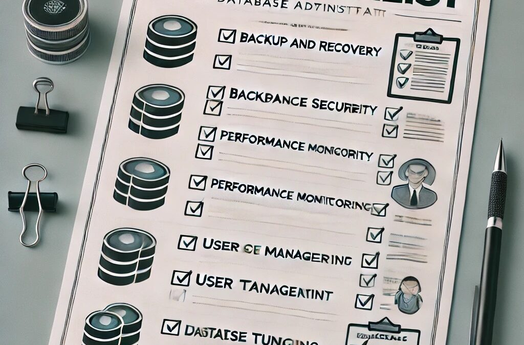 DBA checklist